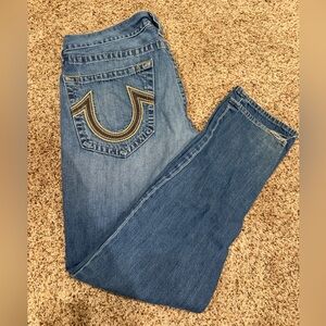 Men’s True Religion jeans, size 34